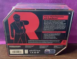 ❤🖤Destined Rivals Team Rocket Tin Persian Factory Sealed Pokemon TCG🖤❤ - Image 4