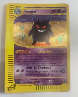 Pokemon Card- Gengar-Expedition-Holo-13/165-Rare-ENG LP - Image 1