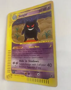 Pokemon Card- Gengar-Expedition-Holo-13/165-Rare-ENG LP - Image 3