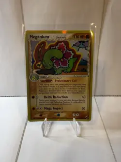 Meganium (Delta Species) - 4/101 - Pokemon Dragon Frontiers Holo Card MP - Image 1