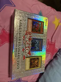 Konami Yu-Gi-Oh! Legendary Collection Board Edition Slifer Obelisk Ra Cards - Image 1