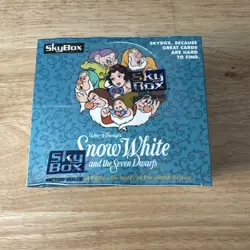 SkyBox Disney Snow White and the Seven Dwarfs Trading Cards Open Box - Image 1