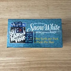 SkyBox Disney Snow White and the Seven Dwarfs Trading Cards Open Box - Image 2
