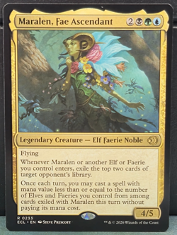 Maralen, Fae Ascendant R 0233 Rare Lorwyn Eclipsed Near Mint Card Game MTG Magic - Image 1