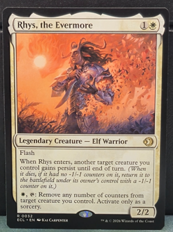 Rhys, the Evermore R 0032 Rare Lorwyn Eclipsed Near Mint Card Game MTG TCG Magic - Image 1