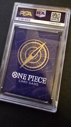 Roronoa Zoro OP06-118 (V.3) – Manga Rare – PRB01 – One Piece Card Game PSA-10 - Image 2