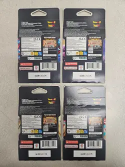 Dragon Ball Super Card Game Fusion World FB09 Dual Evolution Booster Packs x4 - Image 2