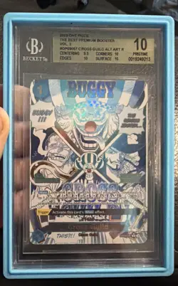 Cross Guild OP09-057 One Piece Card Rare Alt Art PRB-02 English BGS 10 - Image 1