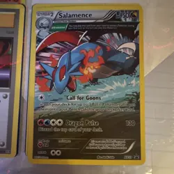Pokemon Salamence Promo Holo Stage 2 Δ Evolution 150 HP XY59 XY Card 2015 - Image 1