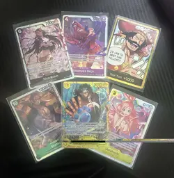 One Piece TCG Bartholomew Kuma OP12-119 Secret Rare with FREE CARDS ADDED - Image 1