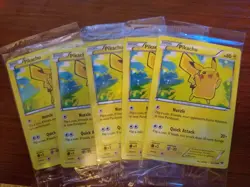 New Sealed Pokemon XY Pikachu 42/146 Holo Limited Promo Cards - Image 1