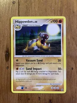 Hippowdon 21/100 Non-Holo Rare Majestic Dawn Pokemon MP 2008 Card - Image 1