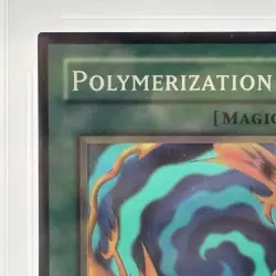 BGS 9 MINT Polymerization LOB-059 Super Rare 1st Edition Yugioh Graded Card - Image 3