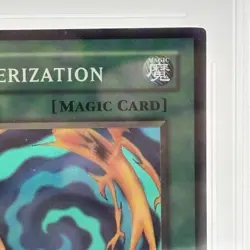 BGS 9 MINT Polymerization LOB-059 Super Rare 1st Edition Yugioh Graded Card - Image 4