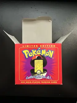 Pokemon 23K Gold Plated Trading Card | #39 Jigglypuff | Burger King Edition - Image 3