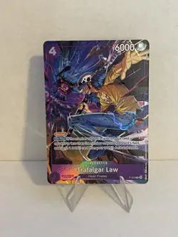 One Piece TCG Trafalgar Law P-093 Promo Card - Image 1
