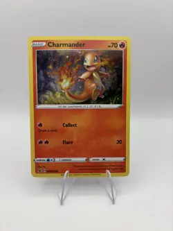 Charmander Black Star Promo SWSH092 NM Pokemon Card - Image 1