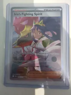 Pokemon Card Iris's Fighting Spirit 292/217 Ascended Heroes SIR Full Art NM 2026 - Image 1