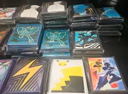 Pokemon ETB Card Sleeve Lot 41 - NEW Sealed Opened Evolving skies Prismatic Etc. - Image 3