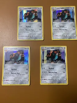 Copperajah (Lot of 4) 137/202 Sword & Shield Holo Rare NM Pokemon Card - Image 1