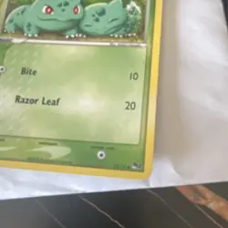 Pokemon Bulbasaur POP Series 2 12/17 Common Regular Basic 40HP English - Image 5