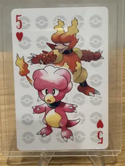 Magmar Pokemon Center 10th Anniversary Blue Deck Playing Card] 2006 - Image 1