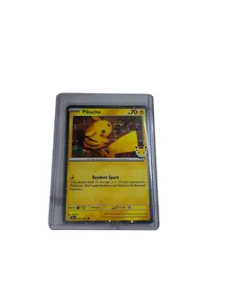 Pikachu 51/162 Stamped 2026 Pokemon Day 30th Anniversary Promo TCG x2 - Image 4