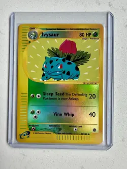 Ivysaur 82/165 Reverse Holo Expedition Base Set Pokemon Card WOTC NM - EXCELLENT - Image 1