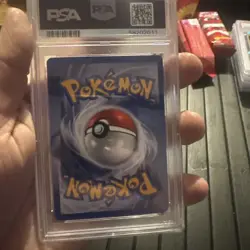 Pokemon Movie Promo Entei #34 Reverse Foil PSA 8 - Image 4