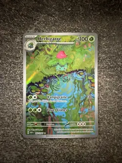 HERBIZARRE FULL ART - POKEMON 167/165 EV3.5 ECARLATE ET VIOLET MEW 151 NEUF FR - Image 1