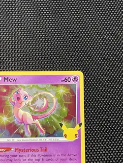 Mew 011/025 Celebrations Holo Pokemon Card - Image 3