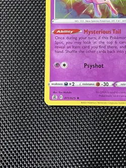 Mew 011/025 Celebrations Holo Pokemon Card - Image 5