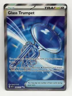 Glass Trumpet 260/217 Ascended Heroes Full Art Hyper Rare NM/M Pokemon TCG - Image 1