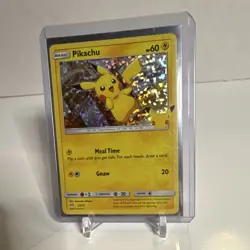 Pokemon Pikachu Holo Promo McDonald's 25th Anniversary 25/25 Basic 60HP 2021 - Image 1