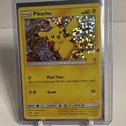 Pokemon Pikachu Holo Promo McDonald's 25th Anniversary 25/25 Basic 60HP 2021 - Image 2