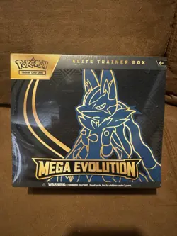 Pokemon Mega Evolution Elite Trainer Box Mega Lucario ETB New Sealed - Image 1
