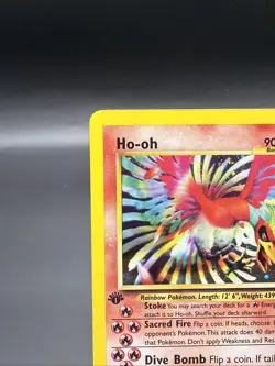 Ho-oh - 1st Edition - Holo - 7/64 Neo Revelation - WOTC - Pokemon TCG - 2000 - Image 3