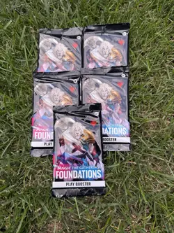 Magic The Gathering Foundations Play Booster X5 - Image 1