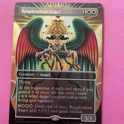 Resplendent Angel (Borderless) The Lost Caverns of Ixalan Foil - Image 1