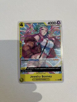 One Piece TCG - Jewelry Bonney - Heroines Promo - P-113 - English - Image 1