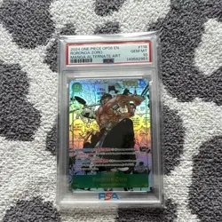 Roronoa Zoro (Alternate Art) (Manga) OP06-118 Holo PSA 10 Wings of the Captain - Image 1