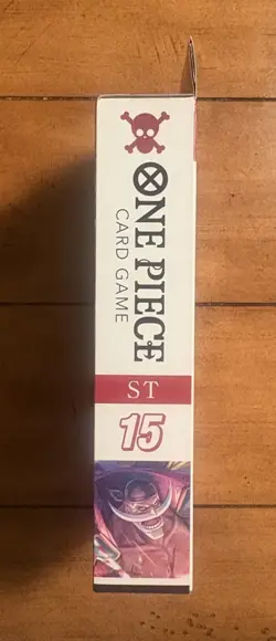 ONE PIECE TCG Edward Newgate (RED) STARTER DECK (ST-15) Sealed With PRB Pack! - Image 2