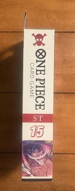 ONE PIECE TCG Edward Newgate (RED) STARTER DECK (ST-15) Sealed With PRB Pack! - Image 4