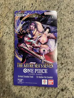 One Piece TCG: The Azure Sea's Seven Sleeved Booster -English- (OP-14 EB-04) - Image 1