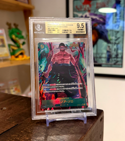 Roronoa Zoro Alt Art OP06-118 BGS 9.5 GEM MINT Japanese One Piece TCG - Image 1