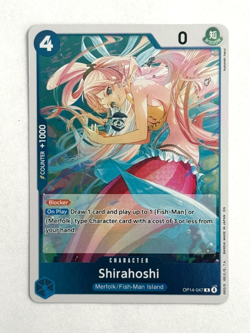 One Piece TCG Shirahoshi OP14-047 Foil R The Azure Sea's Seven - Image 1