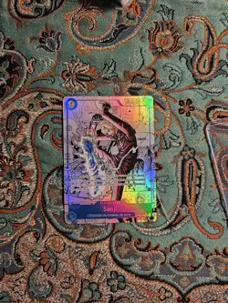 One Piece Sanji OP06-119 SEC Manga Alt Art The Best Vol.2 FR - Image 1