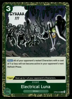 2024 Two Legends Electrical Luna Event / Green/Minks #OP08-036 - Image 1
