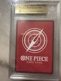 2024 One Piece Op07 Monkey.d.dragon Leader Alt Art En Bgs Pristine 10 Op07-001 - Image 3