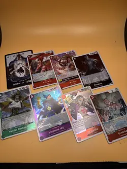 One Piece 8 Card Lot - Image 1